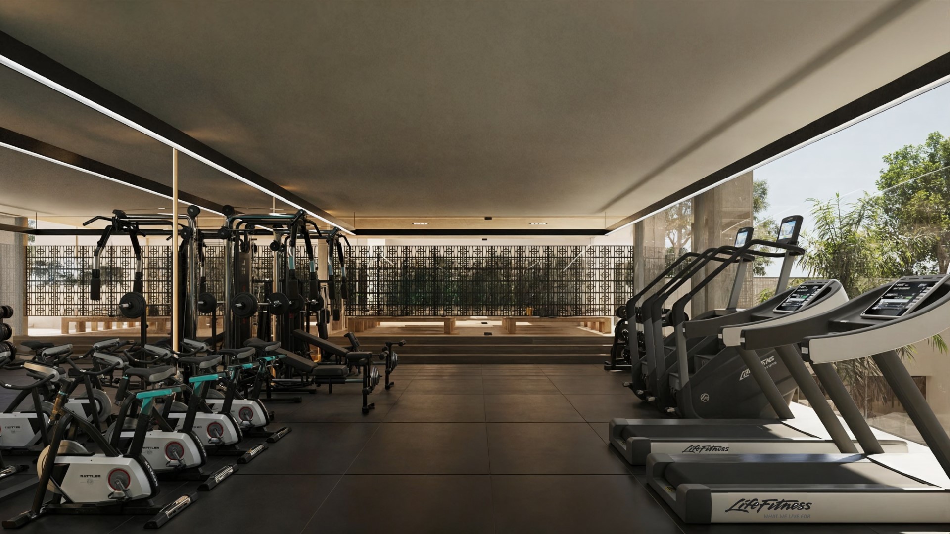 Gimnasio - Carmesí Residencial